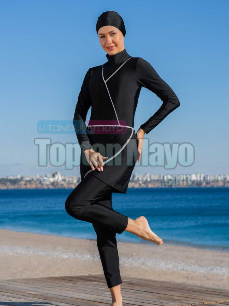 Tesettür Mayo / Hijab Swimwear - 1