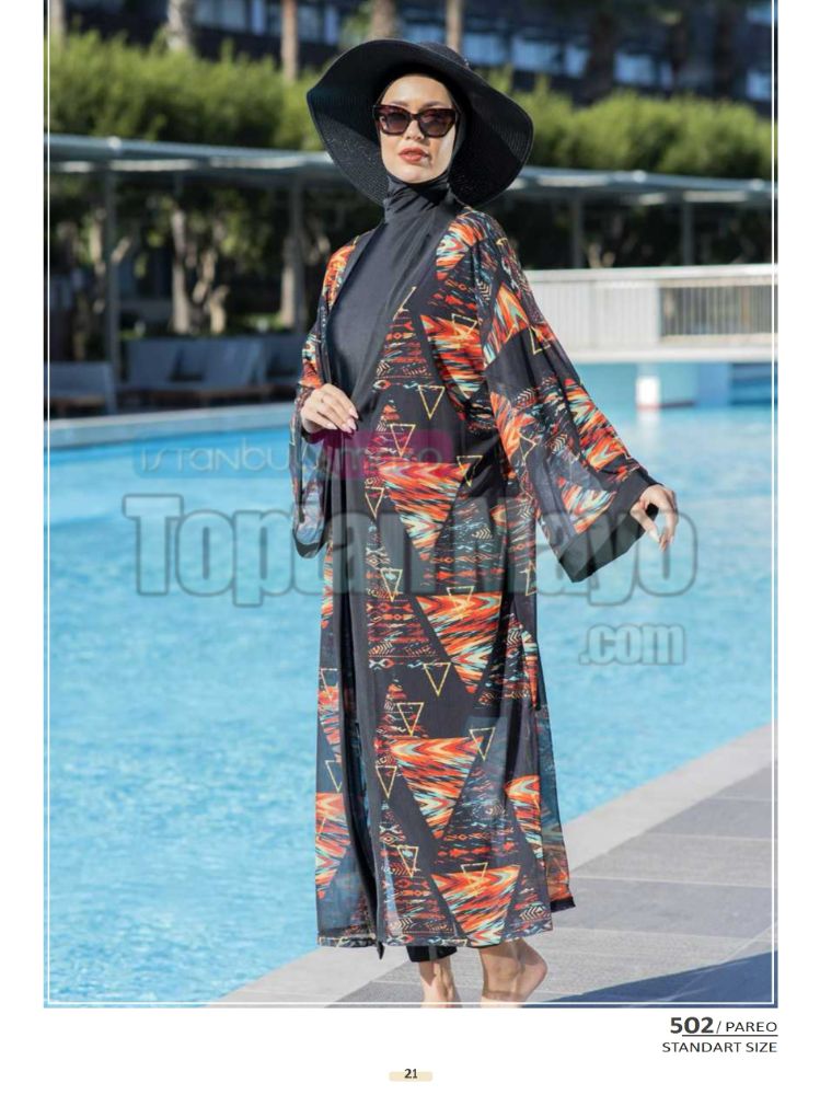 Tesettür Mayo / Hijab Swimwear - 1