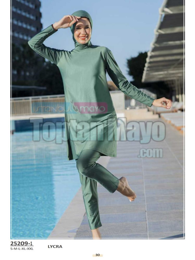 Tesettür Mayo / Hijab Swimwear - 1