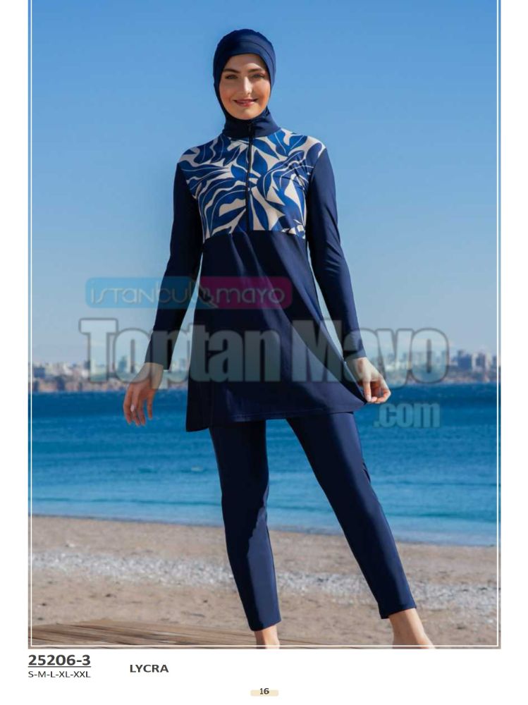 Tesettür Mayo / Hijab Swimwear - 1