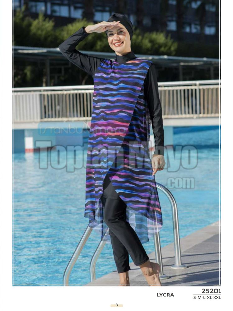 Tesettür Mayo / Hijab Swimwear - 1